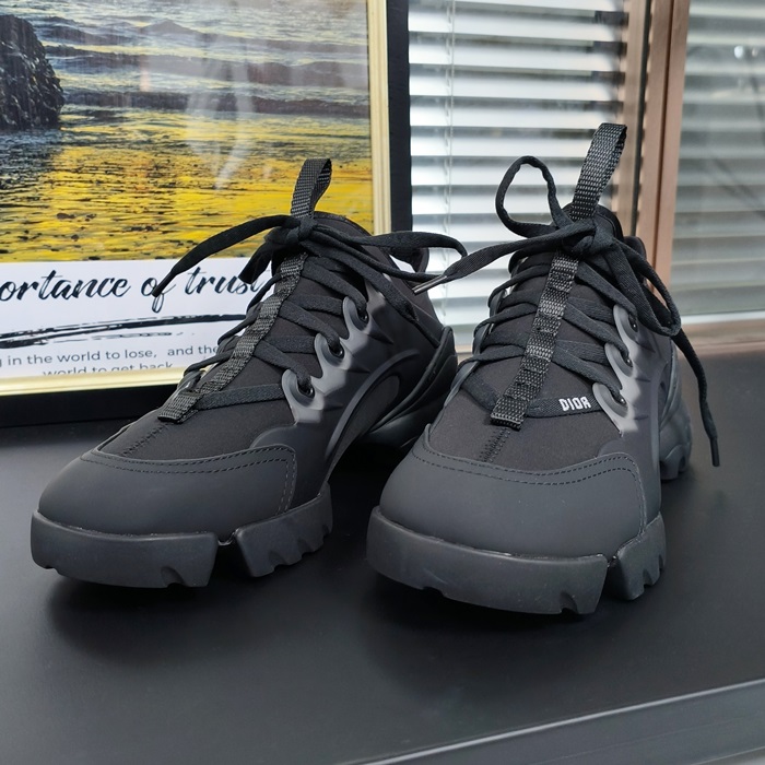   ,DIOS0479 - ディオールレディースレザースニーカーブラック