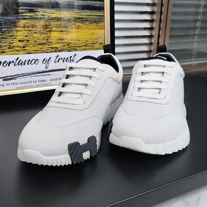 エルメス ユニセックス バウンシング スニーカー  - Gray  - he328x