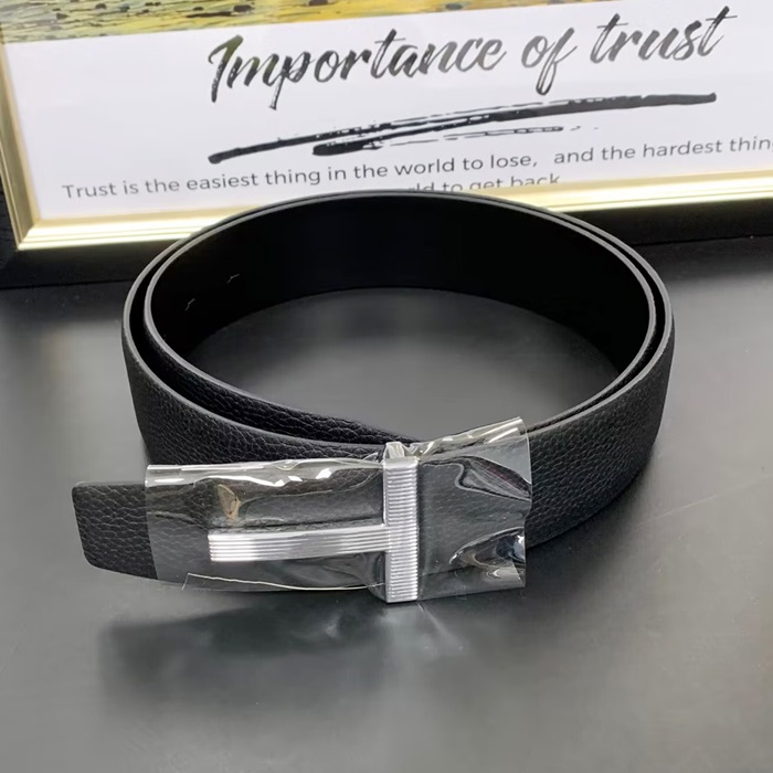 TomFord - トムフォードメンズレザーベルト TFBT0006,ブラック