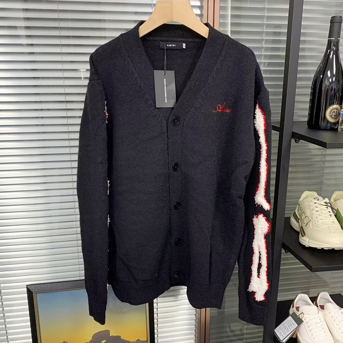 アミリ メンズ フード ニットアウターウェア - Amiri Hood Knitwear - amc2650x