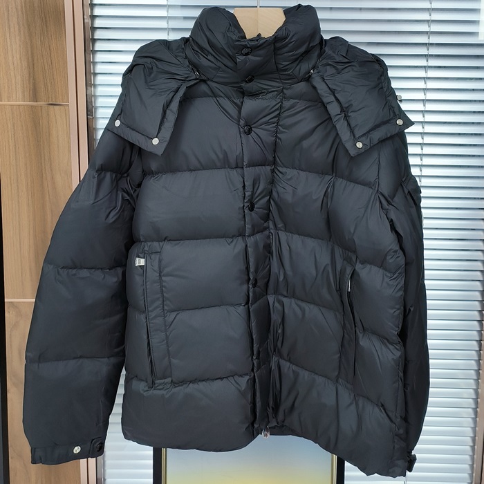 モンクレール メンズ ダックダウン ブラック パディング - Padding - mo245x