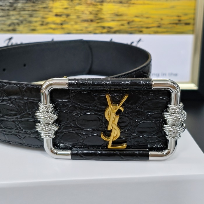 サンローラン レディース ブラック ベルト -  Belts - ysl432x