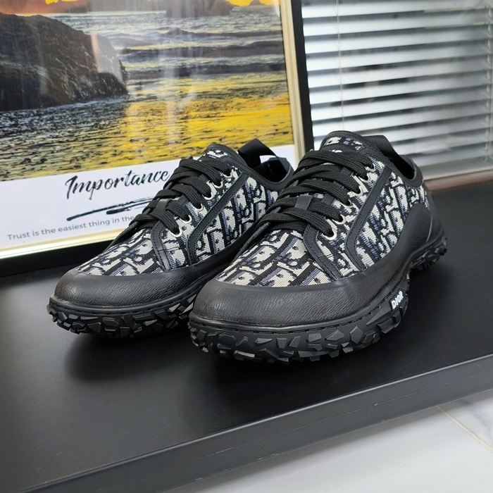  Canvas ,DIOS0412 - ディオールメンズ キャンバス スニーカーブラック