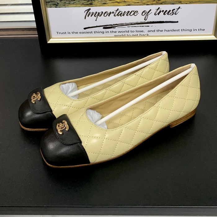 シャネルレディース ベージュ フラット -  Shoes - ch31x