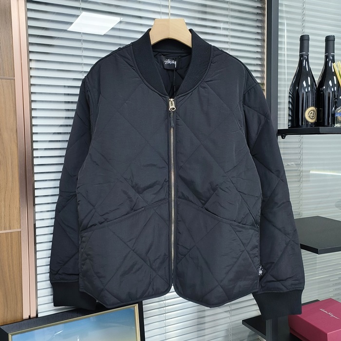 オフホワイト メンズ ダウン ブラック ジャケット -  - of01x