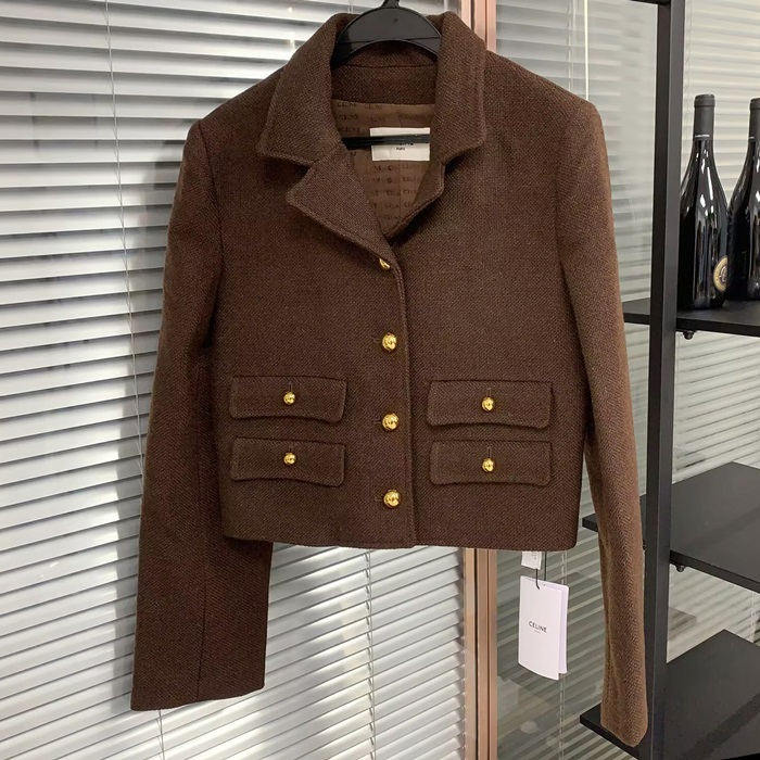  Luxury - セリーヌレディース ラグジュアリー ジャケット Cel0176x ブラック