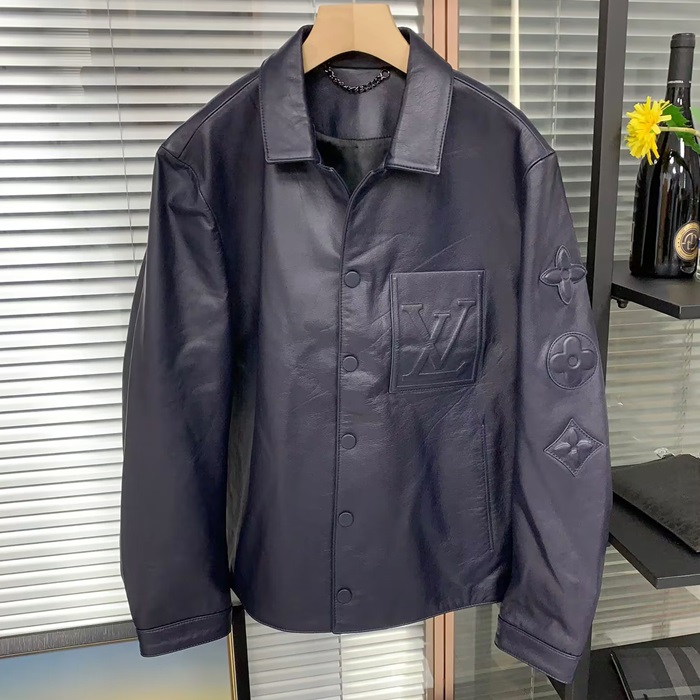 ルイヴィトン メンズ レザージャケット -   - lvc2384x