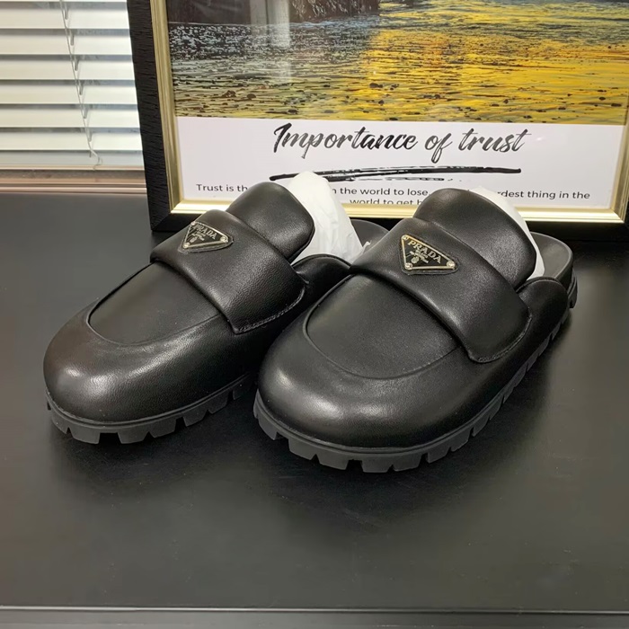 プラダ レディース ソフト パディング ナッパ レザー  -   - pr762x