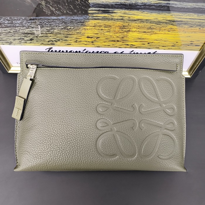 ロエベ メンズ カーキ ハンドバッグ - Khaki Hand - loe749x