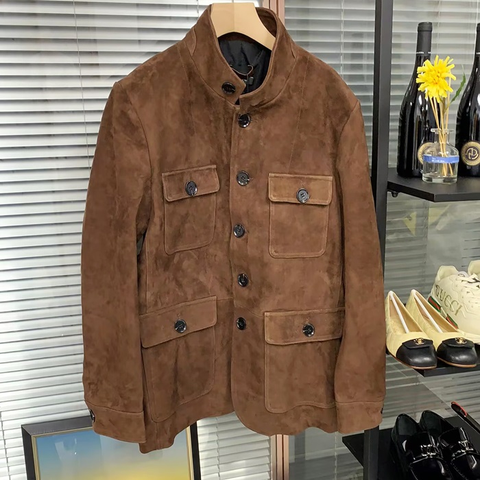 トムフォード メンズ カジュアル ブラウン ジャケット - Brown - tof0017x