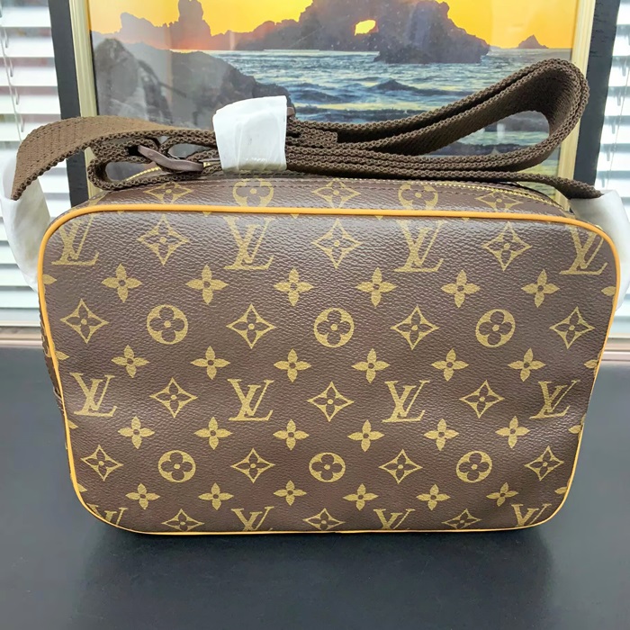  Reporter,28cm - ルイヴィトンモノグラム リポーター ユニセックス ショルダーバッグ M45254,LOUB1828 ,28cm,ブラウン