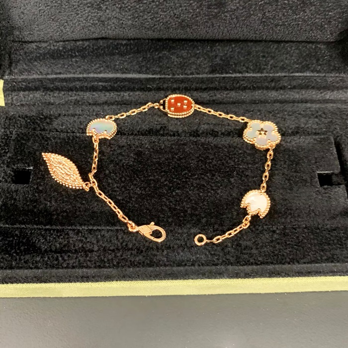 ヴァンクリーフ＆アーペル レディース イエロー ゴールド ブレスレット -  Bangle - acc1100x