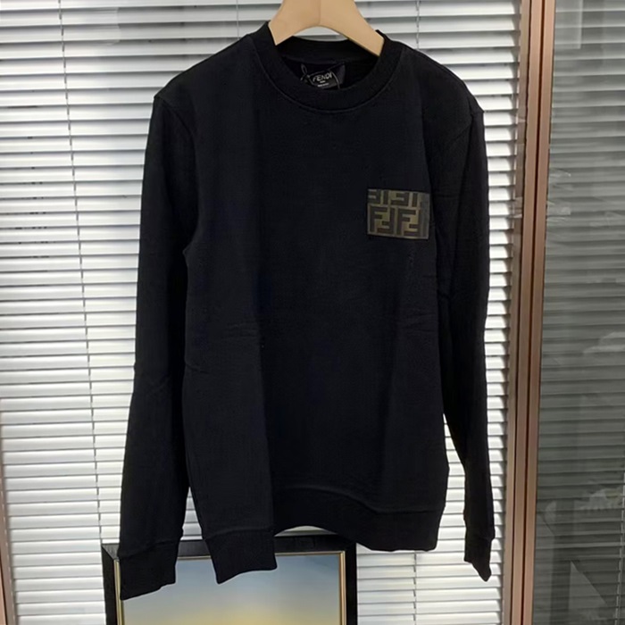 フェンディ メンズ カジュアル ブラック スウェット -  - fec170x