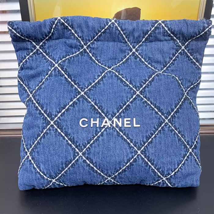 シャネルレディース 24p ブルー 22バッグ -   22 - chb1516x
