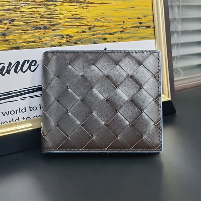 ボッテガヴェネタ メンズ チョコ 二つ折り財布 - Half s - bvw210x