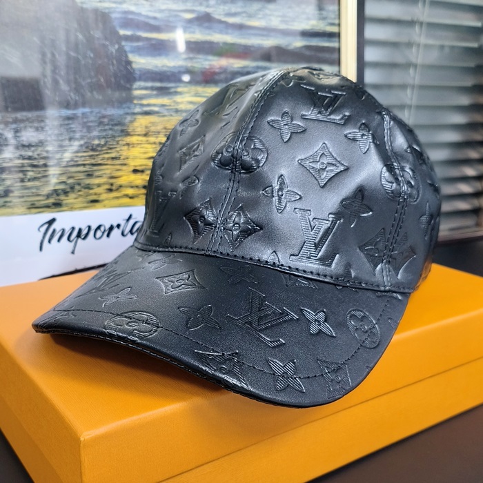 ルイヴィトン ユニセックス ブラック ボールキャップ - Ballcap - acc1083x