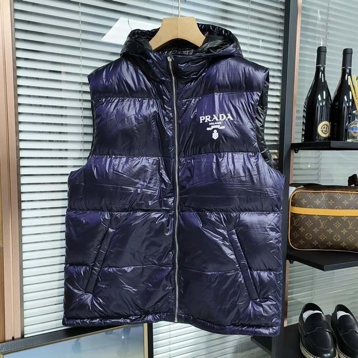 プラダ メンズ フード ベスト - Hood Best - prc3105x