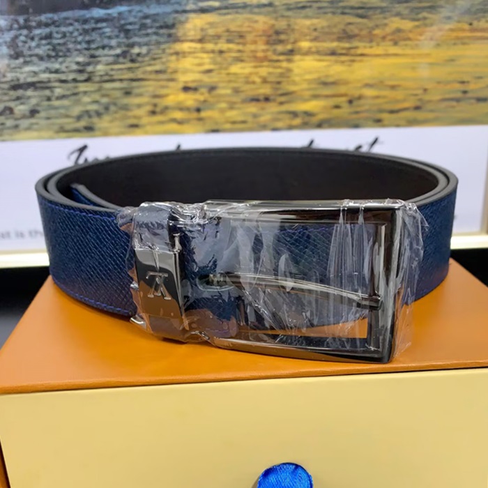 ルイヴィトン メンズ ブルー ベルト -   Belts - ba10x