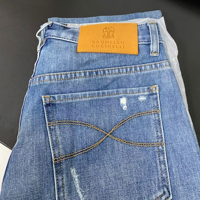ブルネロクチネリ メンズ ブルー ジーンズ -  Cucinelli  - brc2428x