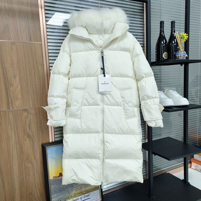  Patch Goose-down Padding White - モンクレールレディース パッチ LOGO モダン グースダウン パディング Moc02240x Size ホワイト