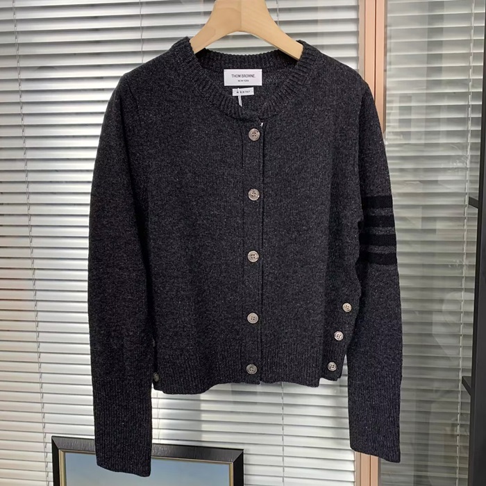 トムブラウン レディース Vネック カーディガン -   - thc1222x