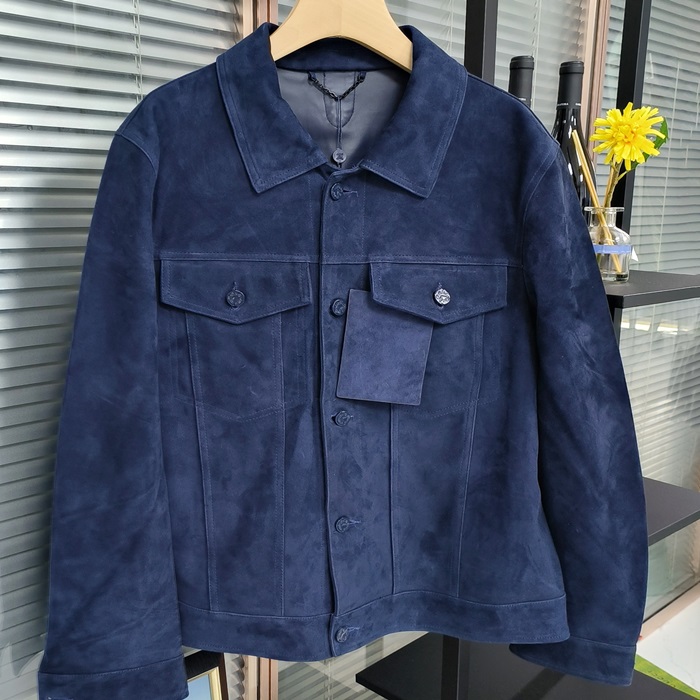 ルイヴィトン メンズ レザージャケット -   - lvc1968x