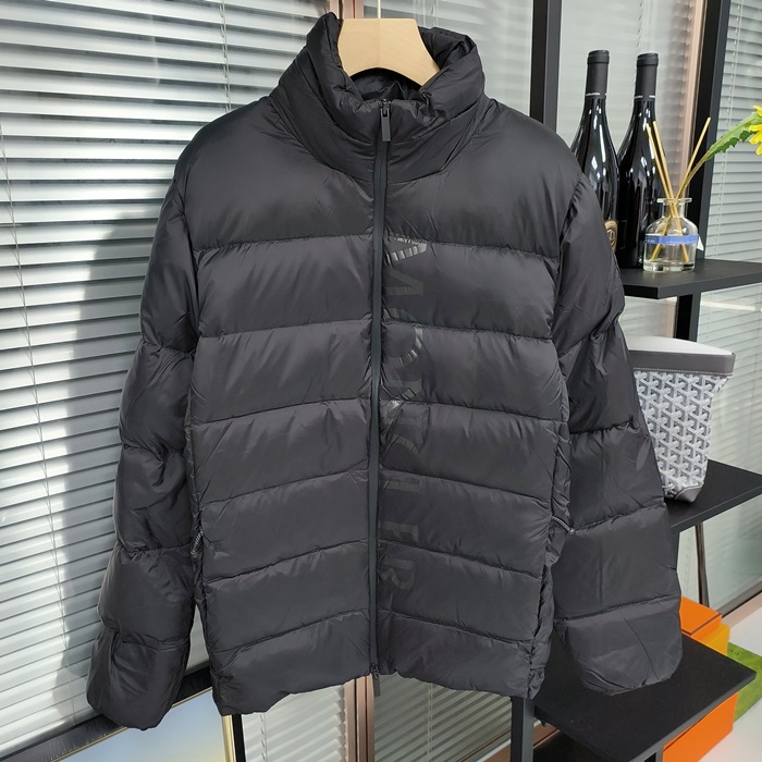 モンクレール メンズ ブラック ダックダウン パディング -  - moc905x