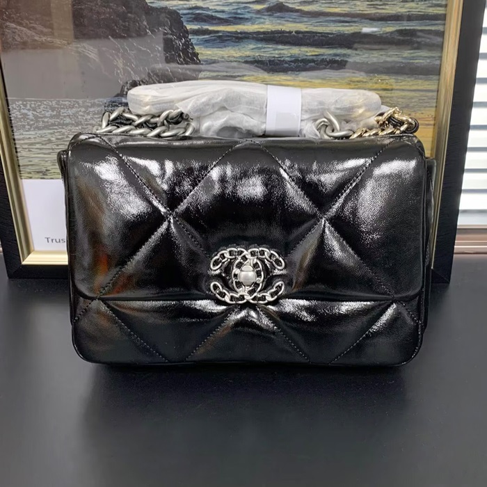 シャネルレディース ブラック クロスバッグ - - ch457x