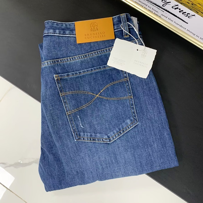 ブルネロクチネリ メンズ ブルー ジーンズ -  Cucinelli  - brc2429x