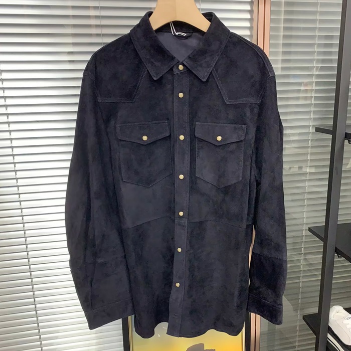 ブルネロクチネリ メンズ レザー シャツ -  Cucinelli  Shirt - brc2228x