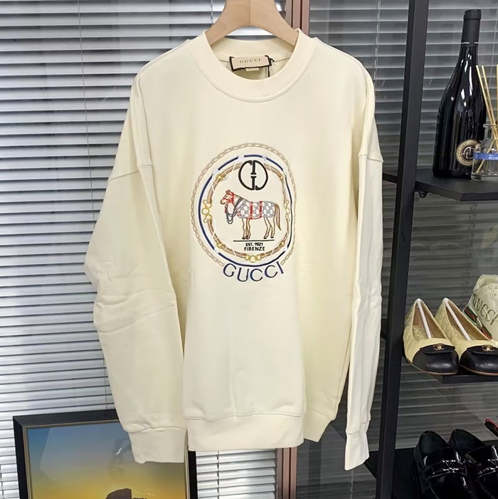 グッチ メンズ ラウンドネック長袖Tシャツ - - guc2559x