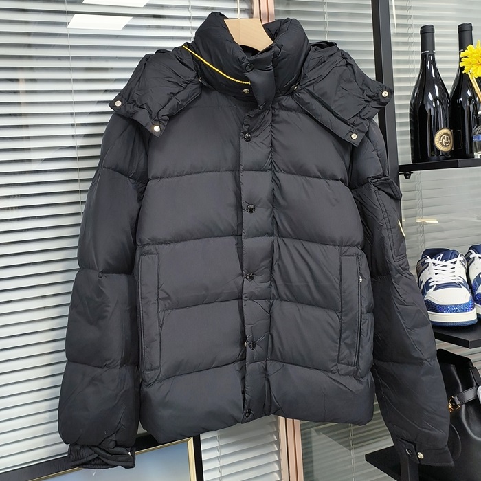 モンクレール メンズ ダックダウン ブラック パディング - Padding - mo245x