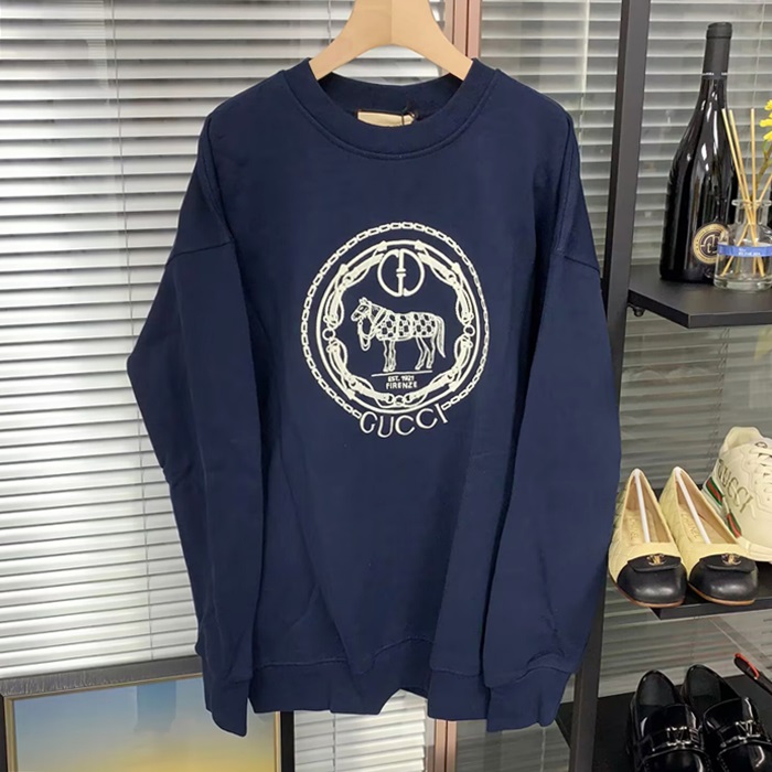 グッチ メンズ ラウンドネック長袖Tシャツ - - guc2560x