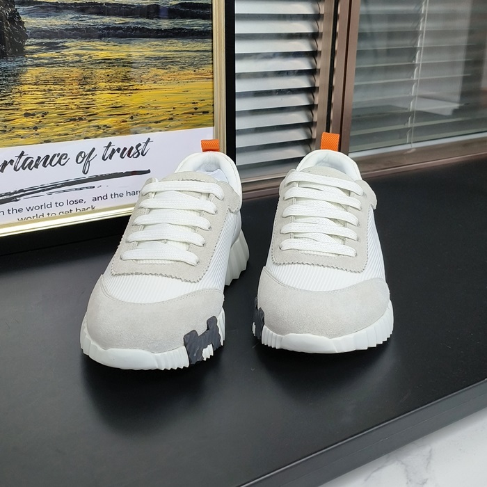 エルメス ユニセックス バウンシング スニーカー  - White  - he324x