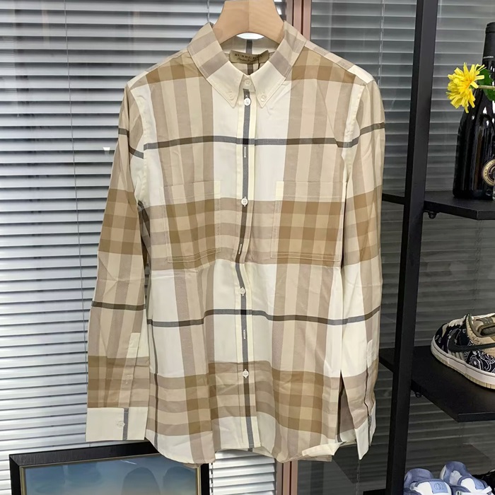 バーバリー レディース ベージュ シャツ -   - bur04586x