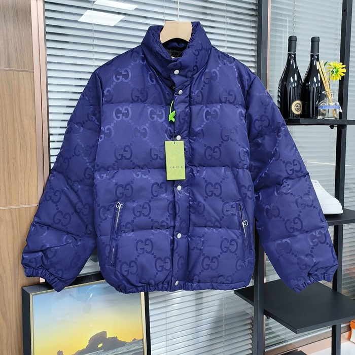 グッチ メンズ ブルー ダックダウン パディング - Padding - guc3516x
