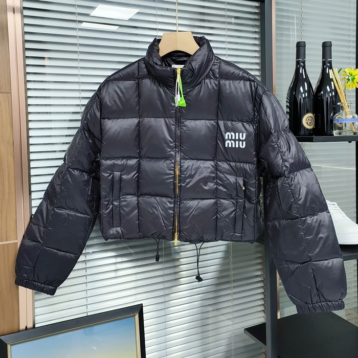 ミュウミュウ レディース ブラック パディング -   Padding - cl106x