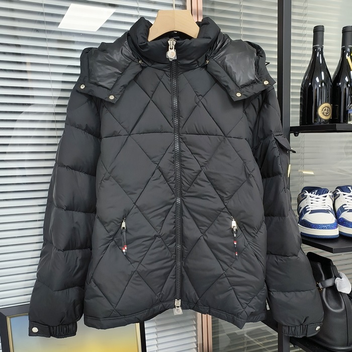 モンクレール メンズ パッチ LOGO ダウン パディング -  - moc3224x