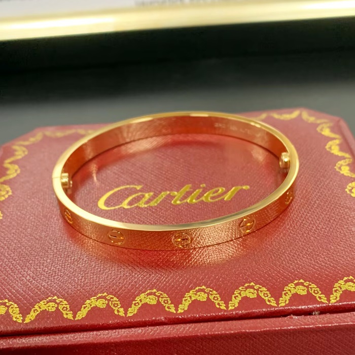  ラブブレスレット ローズゴールド B6035617 カップルブレスレット - ca0001z  Love Bracelet Rose Gole