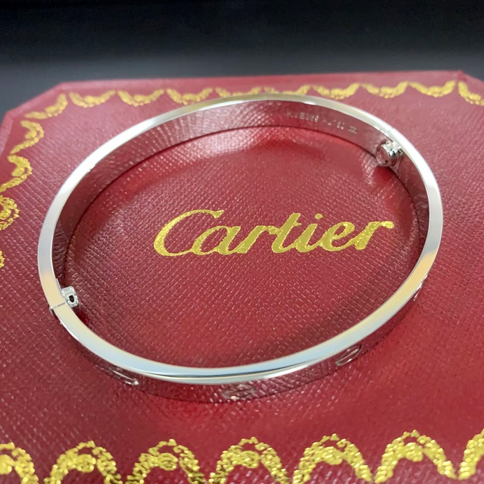  ラブブレスレット ホワイト ゴールド B6035417 カップルブレスレット - ca0002z  Love Bracelet Platinum