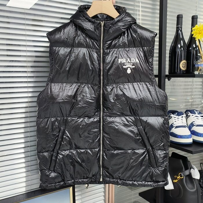 プラダ メンズ フード ベスト - Hood Best - prc3105x