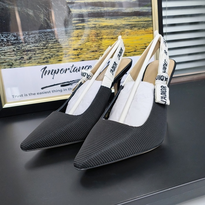 ディオール レディース JADIOR スリングバック パンプス 10cm KDC201TFL  -di775x