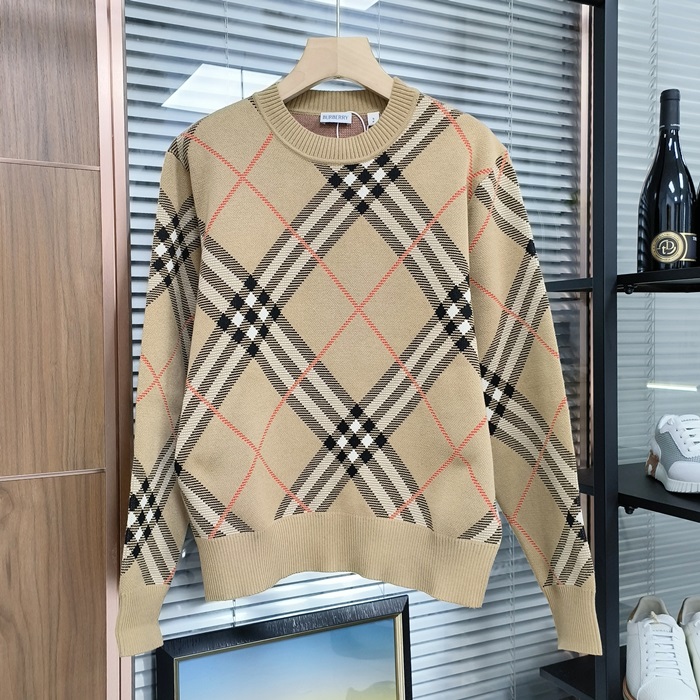 バーバリー メンズ ラウンドネックセーター - er - buc3999x