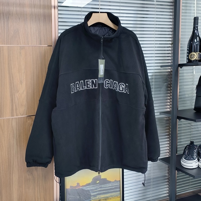 バレンシアガ メンズ ブラック ジャケット -  - bac1834x