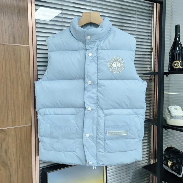 カナダグース ユニセックス ブルー ダウン ベスト -  Best - can0391x
