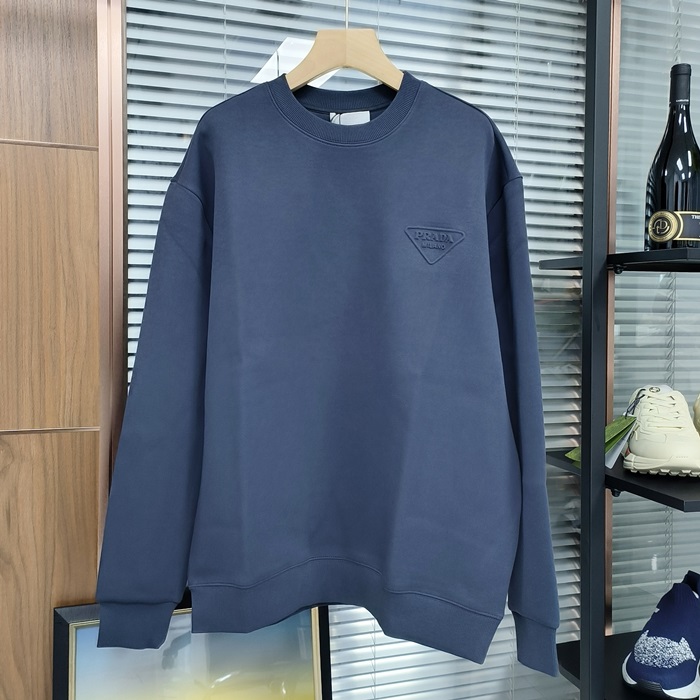 プラダ メンズ ラウンドネックスウェット - Round- prc3595x