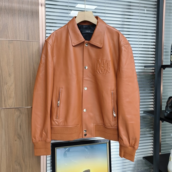 アミリ メンズ レザージャケット - Amiri   - amr2936x
