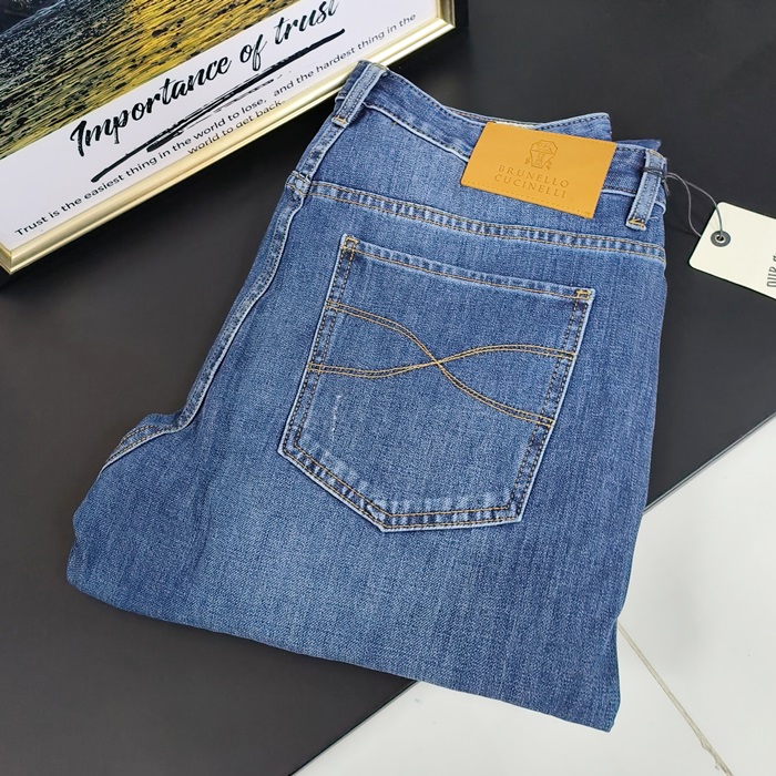 ブルネロクチネリ メンズ ブルー ジーンズ -  Cucinelli  - brc2428x