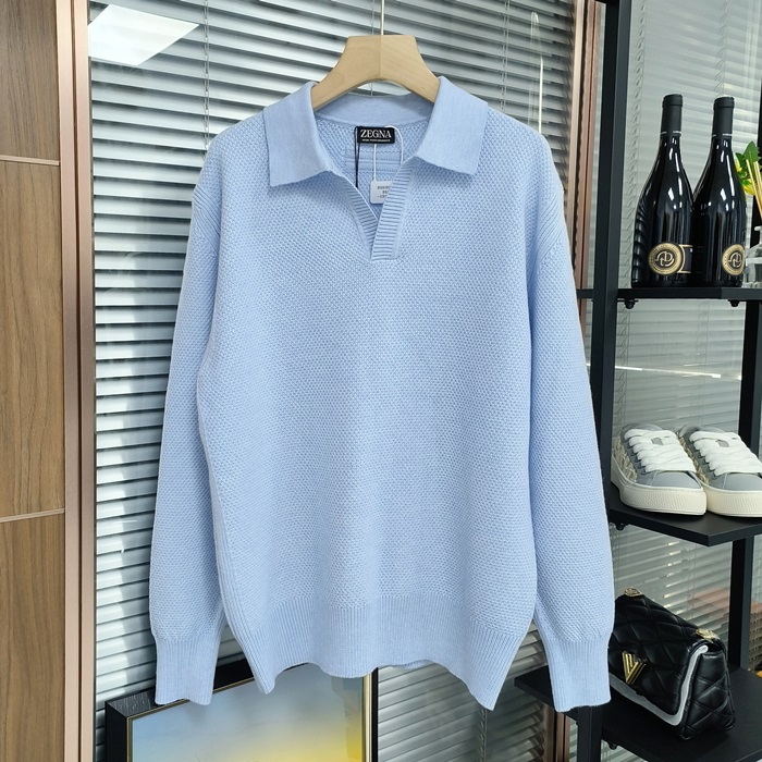 エルメネジルド・ゼニア メンズ ポロ セーター -Polo er - zec4071x