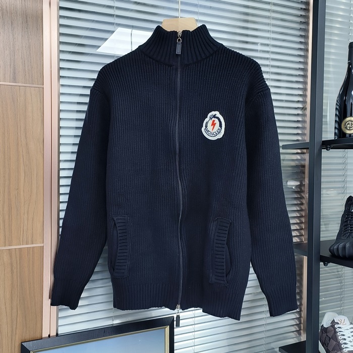モンクレール メンズ ジップアップ ニット - Knits - mo218x
